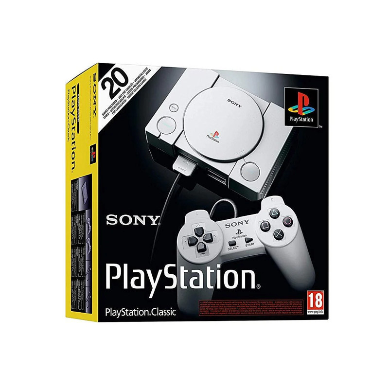Sony PlayStation Mini Classic Console - Grey - جهاز ألعاب